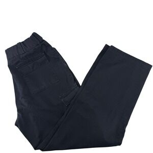 LawPro Cargo‎ Pants Mens 38 Navy Blue Tactical Utility Workwear Straight Leg